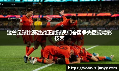 猛兽足球比赛激战正酣球员们奋勇争先展现精彩技艺